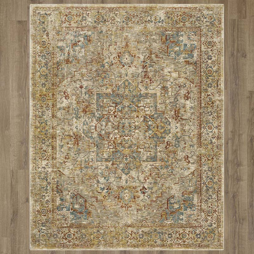 Karastan Marash RG845 741 Ezine Cream Rug