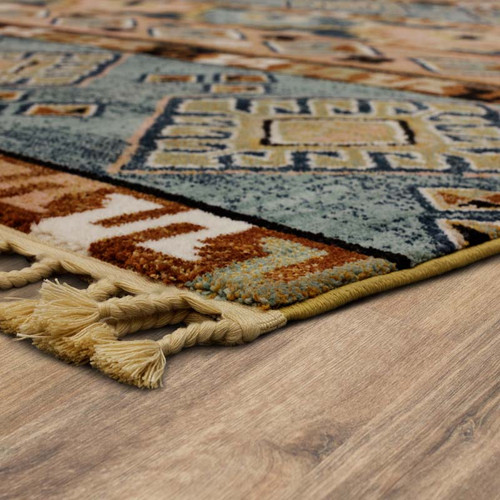 Karastan Rendition by Stacy Garcia 92419 60129 Zula Robins Egg Blue Rug