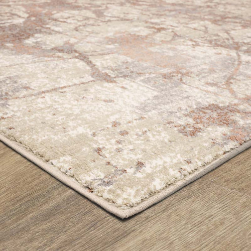 Karastan Soiree 91979 97031 Rhone Rose Gold Rug