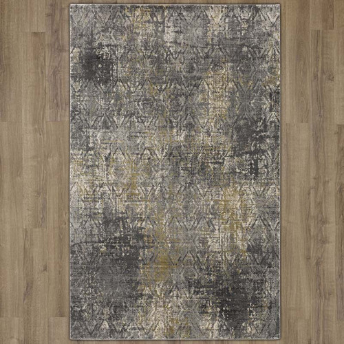 Karastan Tryst RG072 038 Botan Anthracite Rug