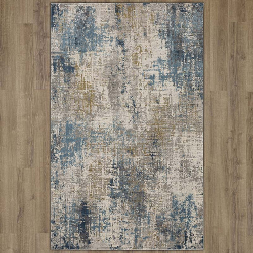 Karastan Tryst RG073 103 Marseille Blue Rug