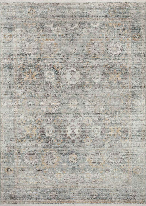 Loloi Bonney BNY-06 Teal Gold Rug