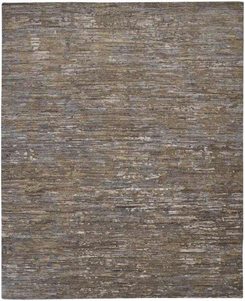 Feizy Conroe 6822F Brown Multi Rug