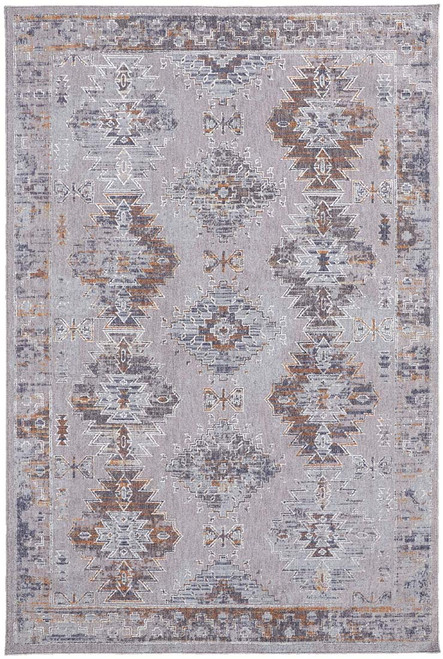 Feizy Francisco 39GEF Gray Rust Rug