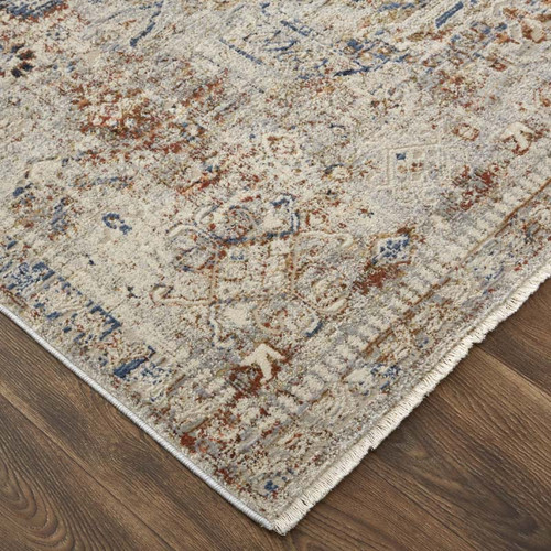 Feizy Kaia 39GJF Gray Multi Rug