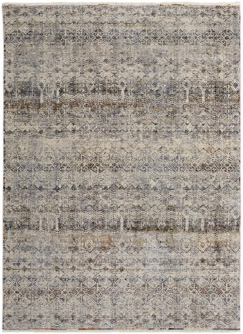 Feizy Kaia 39GLF Gray Rug
