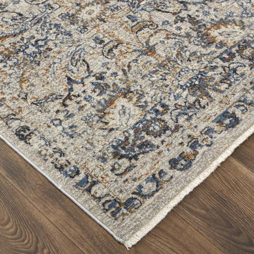 Feizy Kaia 39GNF Blue Multi Rug