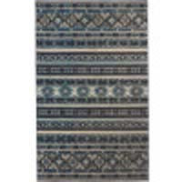 Feizy Nolan 39ATF Blue Black Rug