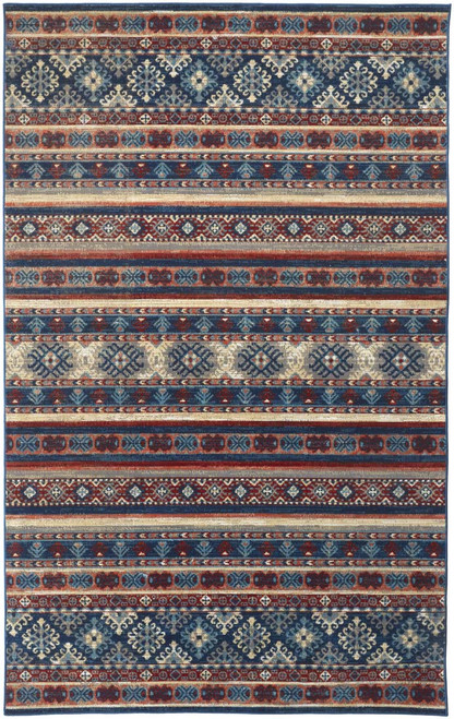 Feizy Nolan 39ATF Blue Rust Rug