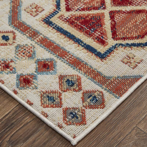 Feizy Nolan 39C9F Red Ivory Rug