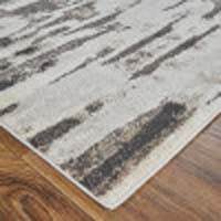 Feizy Vancouver 39FIF Gray Charcoal Rug