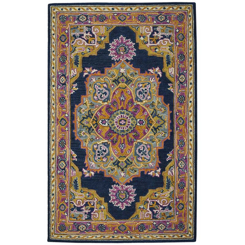 Amer Boho BOH-8 Roanne Navy Pink Rug