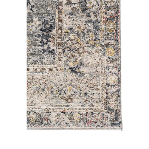 Amer Fairmont FAI-1 Nanthes Charcoal Yellow Rug