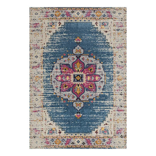 Amer Manhattan MAN-15 Lecat Turquoise Pink Rug