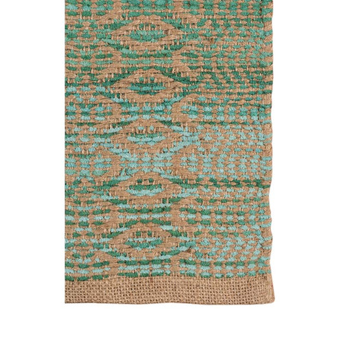 Amer Zola ZOL-1 Parquet Aqua Green Rug