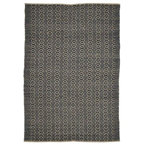 Amer Zola ZOL-6 Parquet Black Tan Rug