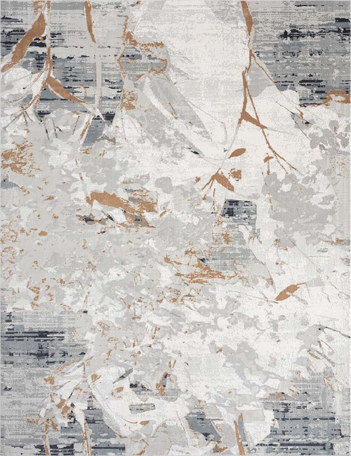 Kalaty Bliss BL-118 Abstract Floral Neutrals Rug