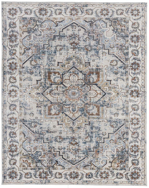 Kalaty Denali DN-717 Vintage Blues Rust Rug
