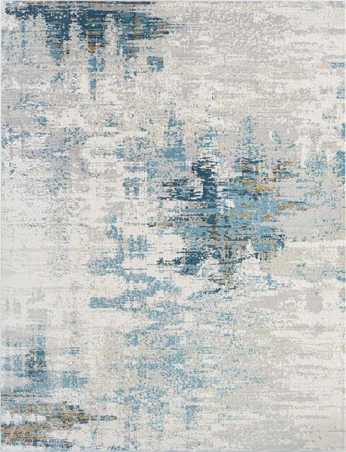 Kalaty Ethos ET-398 Blue Grey Abstract Rug