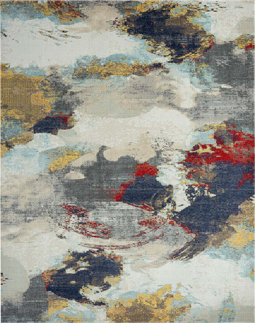 Kalaty 24-Seven TF-974 Abstract Cloud Multi Rug