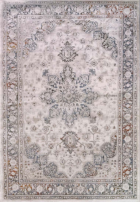 Dynamic Astro 3955 959 Grey Blue Multi Rug