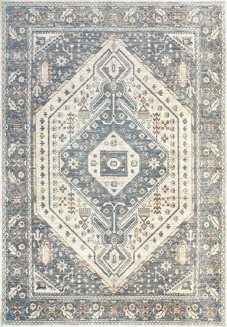 Dynamic Jupiter 3105 599 Navy Multi Rug