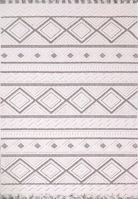 Dynamic Seville 3612 809 Beige Dark Grey Rug