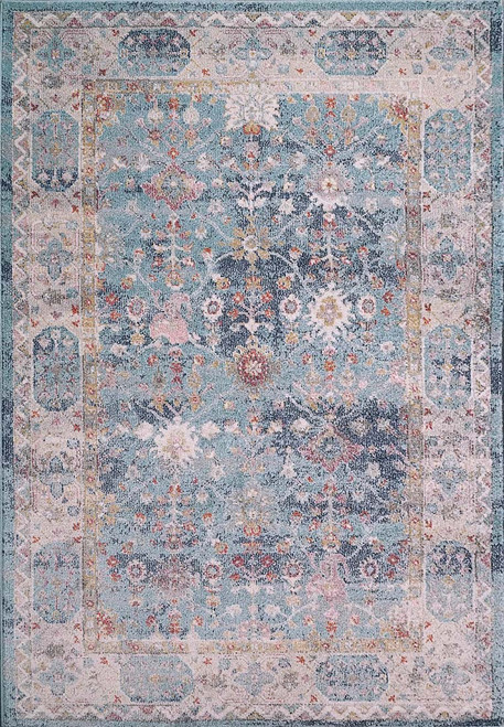 Dynamic Soma 6197 599 Blue Multi Rug