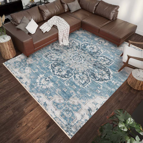 Dalyn Marbella MB3 Denim Rug