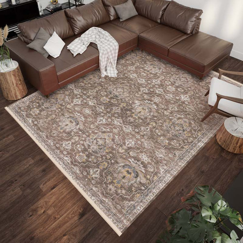 Dalyn Marbella MB4 Mocha Rug