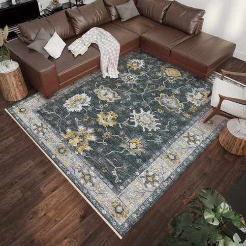 Dalyn Marbella MB6 Midnight Rug