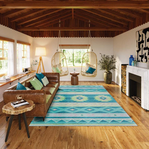 Dalyn Phoenix PH3 Teal Rug