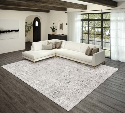 Dalyn Rhodes RR8 Silver Rug