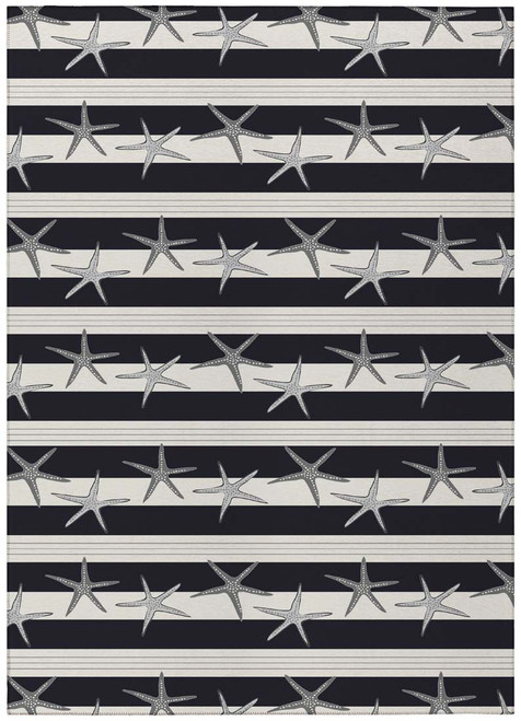 Dalyn Seabreeze SZ12 Black Rug