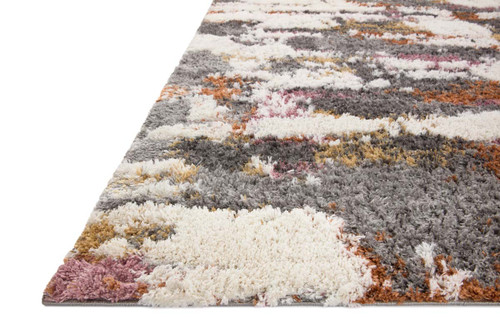 Loloi Levitt Shag LEV-04 Grey Multi Rug