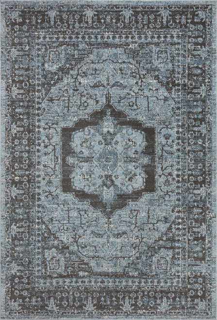 Loloi Odette ODT-08 Sky Charcoal Rug