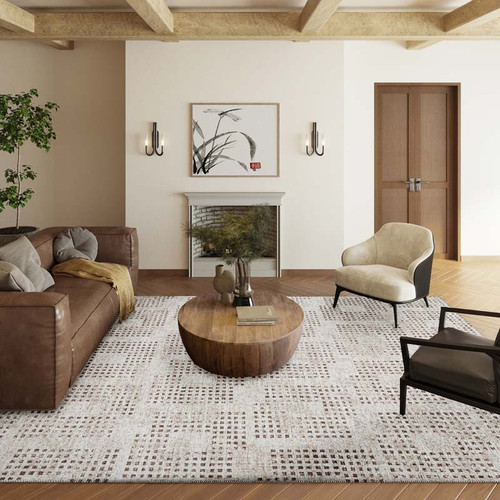 Addison Eleanor AER31 Beige Rug x Dalyn