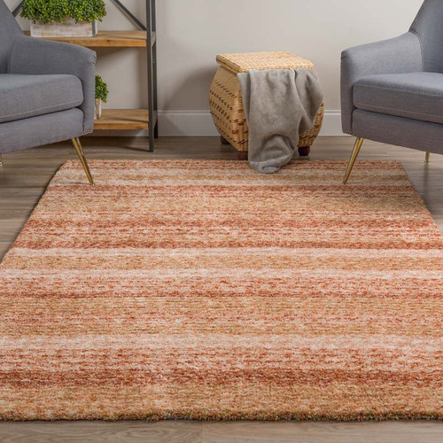 Addison Sanibel ASN31 Rust Rug