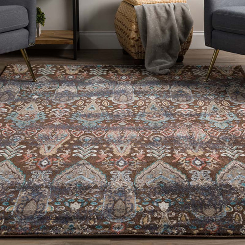 Addison Thurston ATH46 Brown Rug x Dalyn