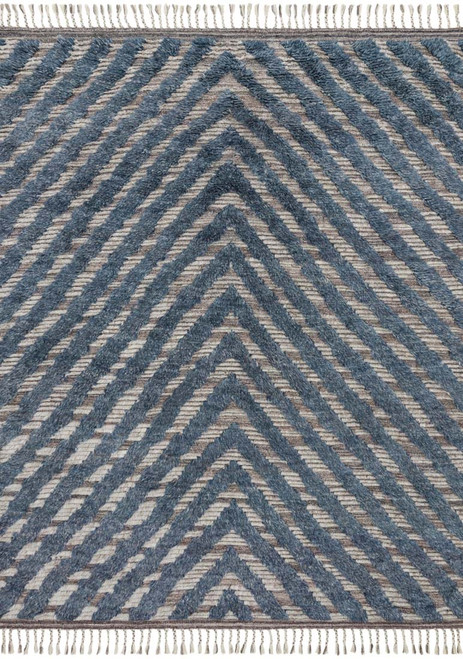 Loloi Khalid KF-06 Blue Pewter Rug