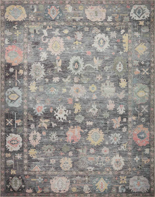 Loloi II Elysium ELY-03 Charcoal Multi Rug