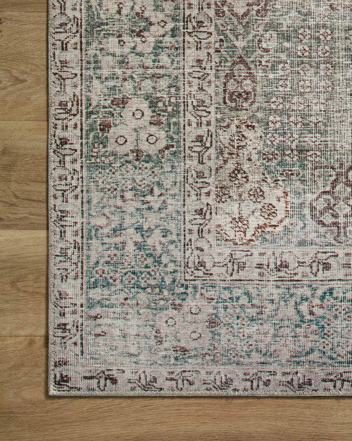 Chris Loves Julia x Loloi Jules JUL-08 Emerald Antique Ivory Rug