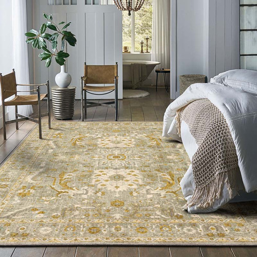 Karastan Bobby Berk by Karastan (Series 1) 92433 90075 Amara Willow Grey Rug