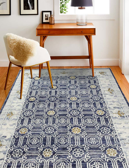 Bashian Artifact A154-AR104 Navy Rug