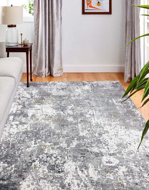 Bashian Allure A161-ALR115 Ivory Grey Rug