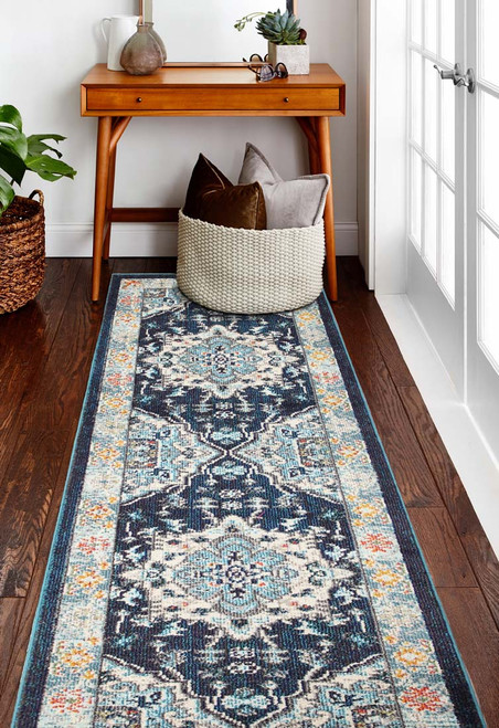 Bashian Dakota D113-MH106 Navy Rug