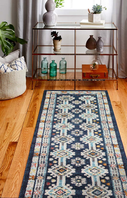 Bashian Dakota D113-MH116 Navy Rug