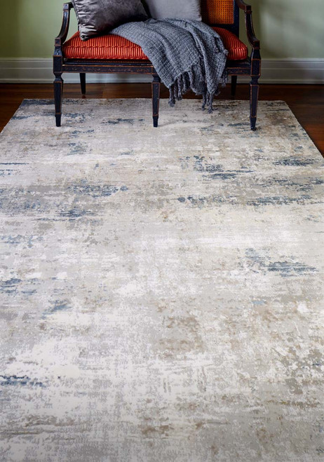 Bashian Highland H117-HLD304 Ivory Blue Rug