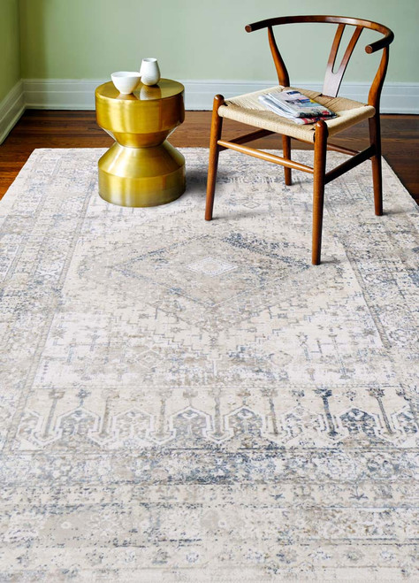 Bashian Highland H117-HLD305 Ivory Blue Rug