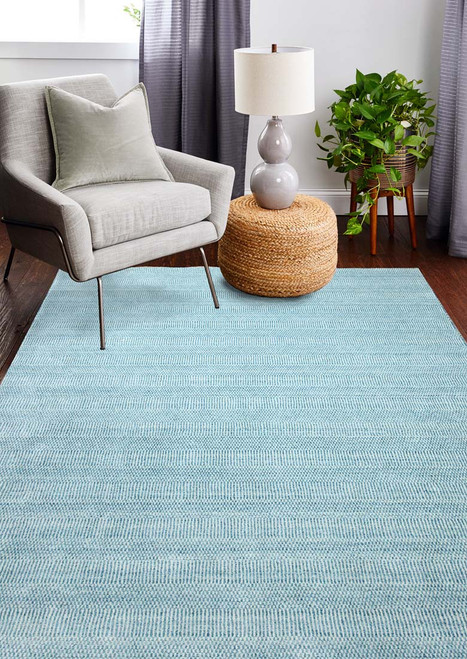 Bashian Matrix M144-BMA Aqua Rug